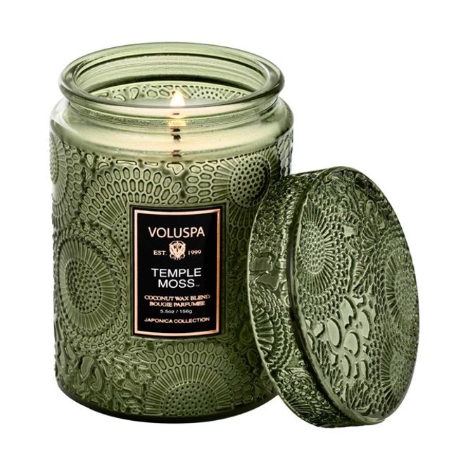 Hovedbilde Voluspa Small Jar Candle - Temple Moss