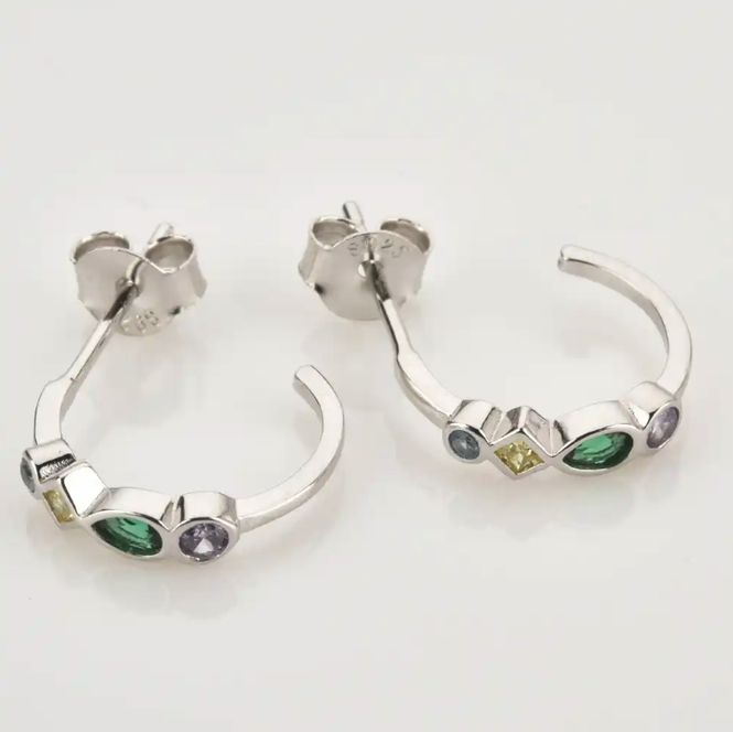 Hovedbilde Tonje Ear Silver Green