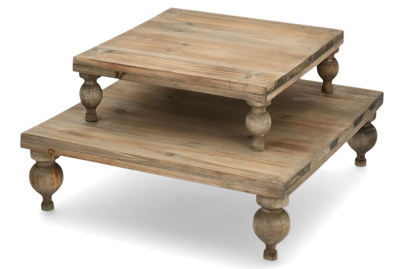 Piedestalbord Tanya – stor | mørk brun