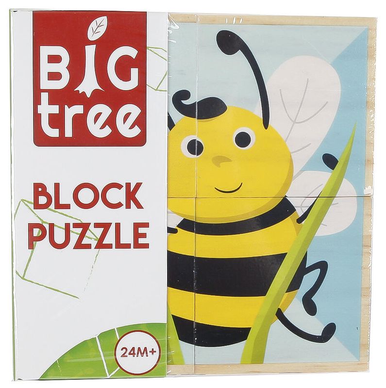 Big Tree Klosse puzzel FSC tre 10x10x5cm