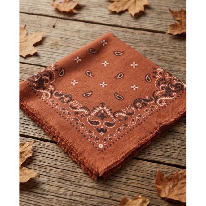 Hovedbilde El Paso Bandana Rust