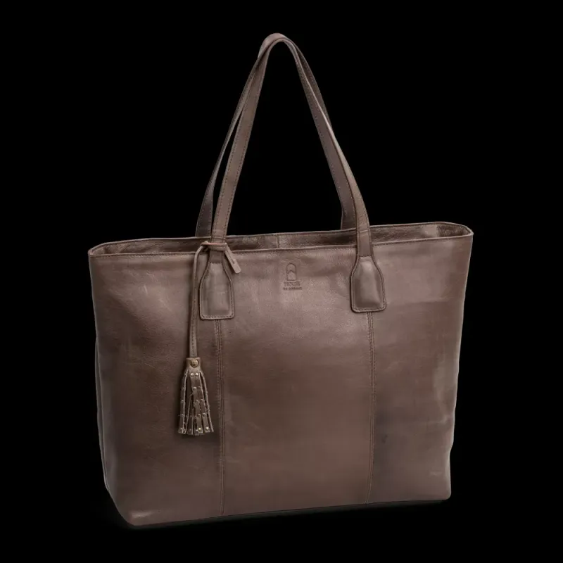 Combi Backpack Amsterdam DARK BROWN - FEIL FARGE PÅ BILDET