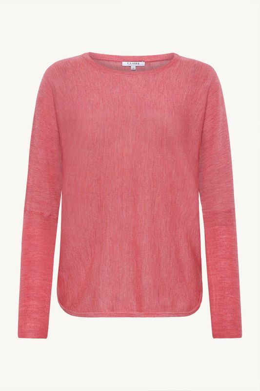 CWPippa Pullover Coral Blush Melange