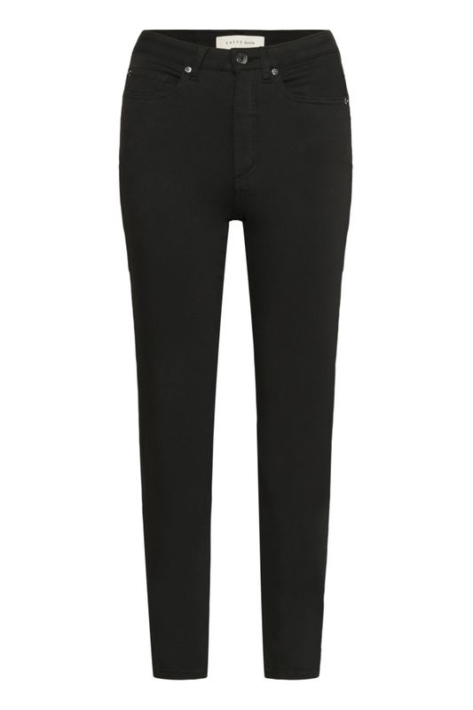 KAwillow HW Slim Fit Jeans Black Deep