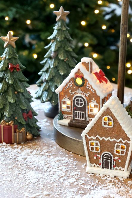 Hovedbilde Noël Pepperkakehus m. LED
