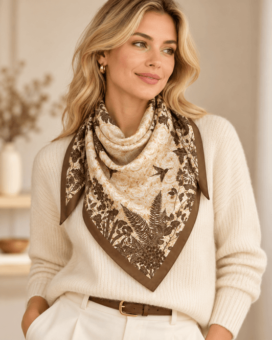 Hovedbilde Scarf A26 Rose Brown