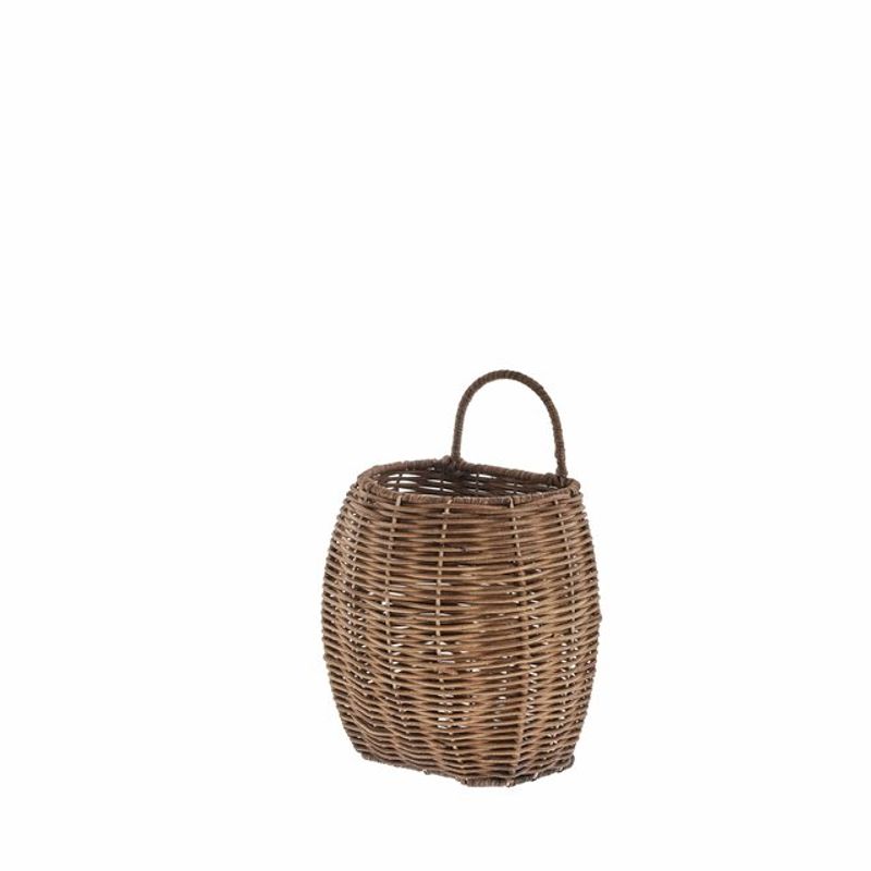 Esther basket 15X11X23.5 cm. Brown