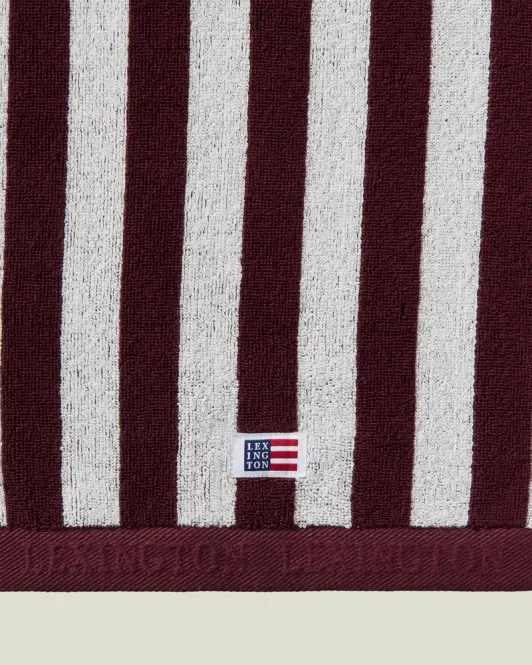 Hovedbilde Lexington Striped Terry Towel Fig/Snow White ...