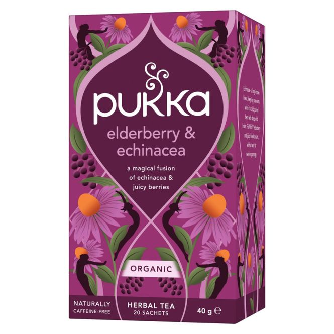 Hovedbilde Pukka Te Elderberry & Echinacea 