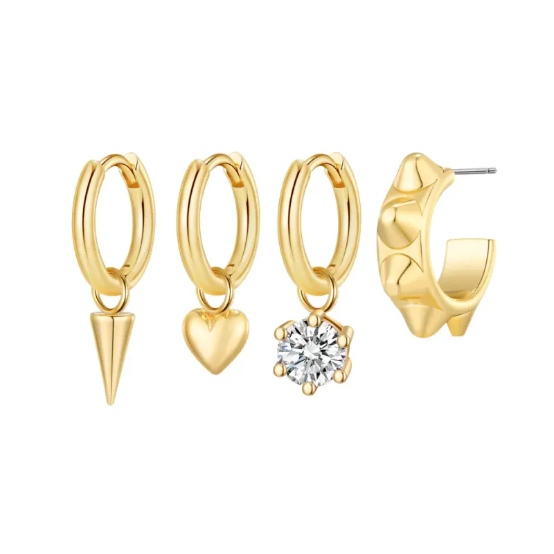 Ear 656 set Gold