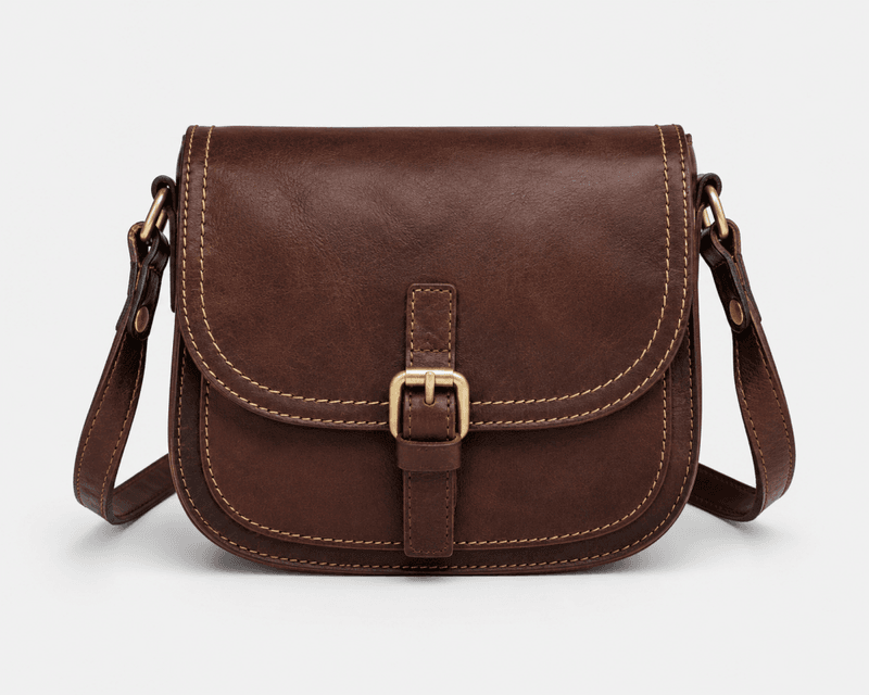 Flap bag small The Monte Brown