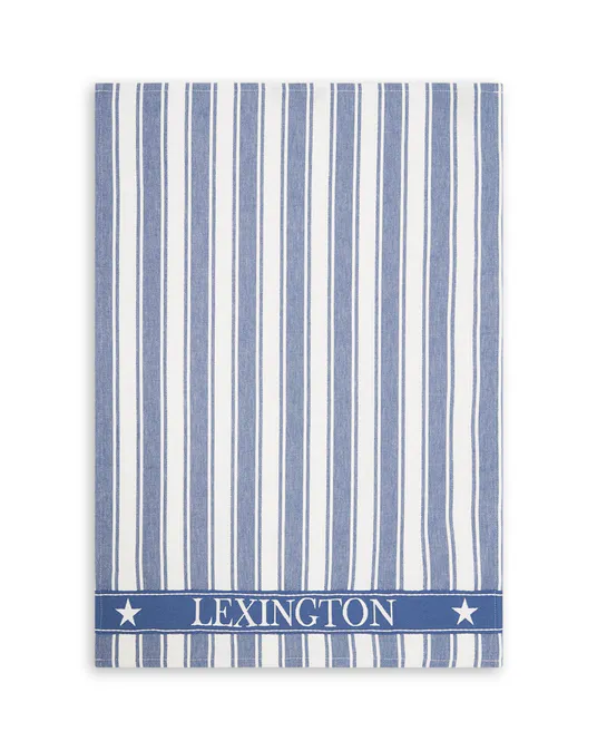 Hovedbilde Lexington Icons kjøkkenhåndkle Dress blue/White