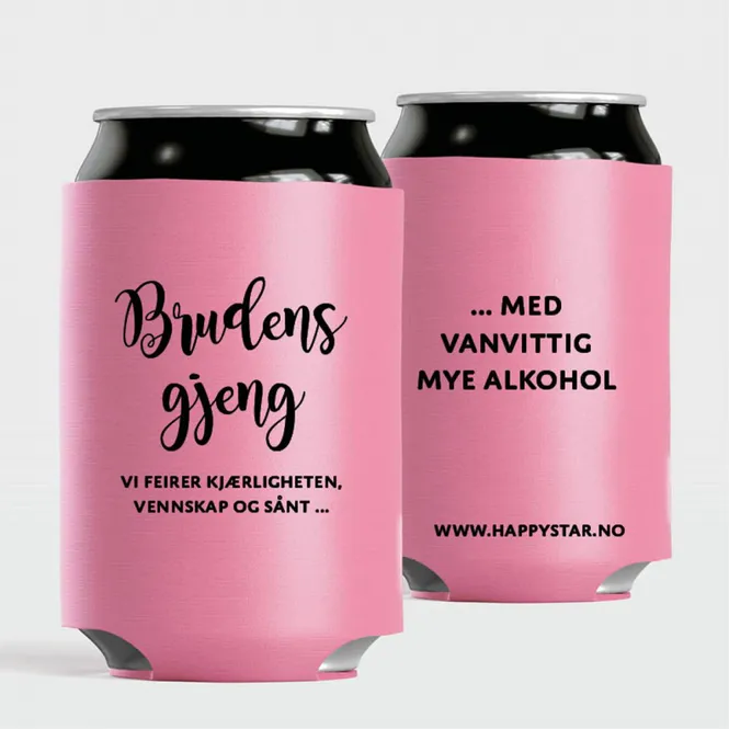 Hovedbilde Bokskjøler - Brudens gjeng Rosa