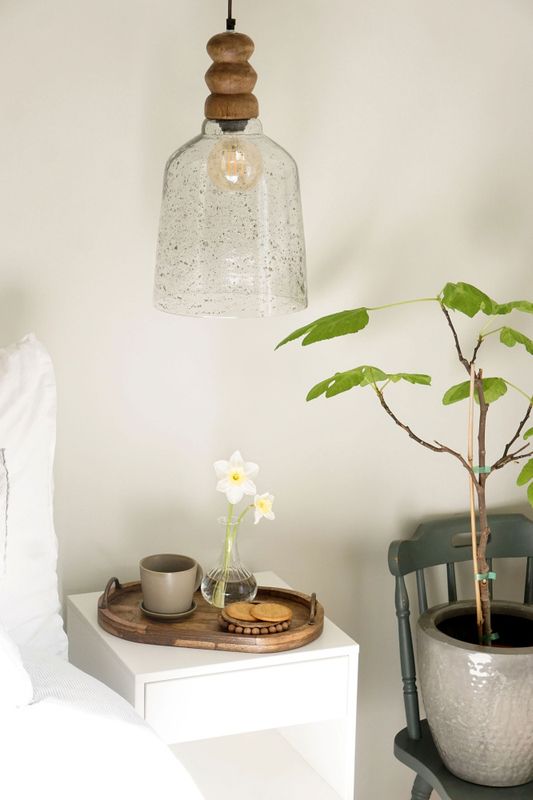 Serveringsbrett i tre – brun | 40 cm