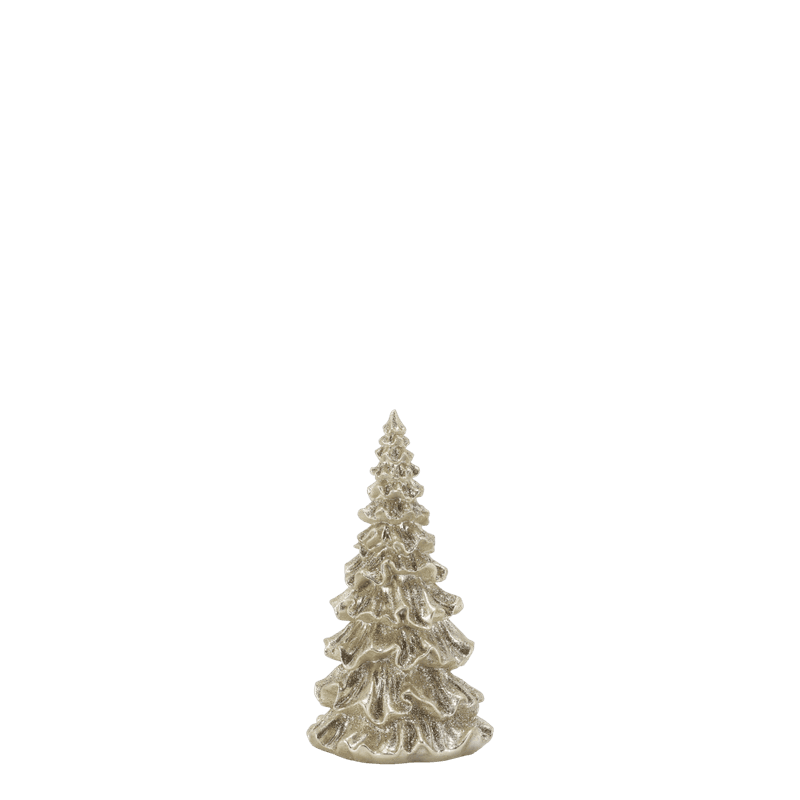 Juletre m. glitter 15cm