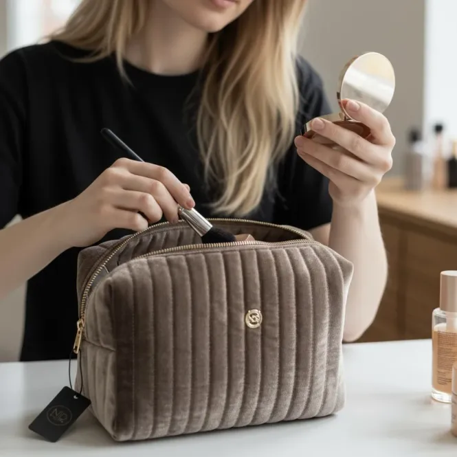 Hovedbilde Make up bag Brun Volur