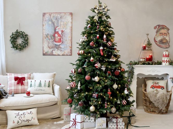 Hovedbilde Julekule Rød/Gull