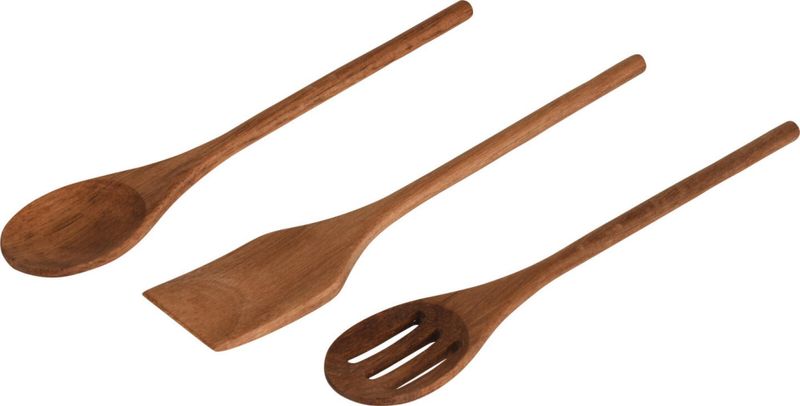 Kjøkkenredskap tre/sleiv/øse 3deler