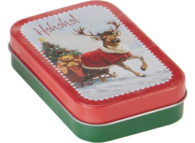 Hovedbilde Metallboks Julemotiv 10x6x2cm