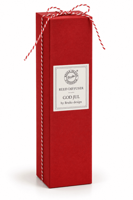 Hovedbilde Duftpinne BRUKA 7,5x28cm, God Jul, Rød