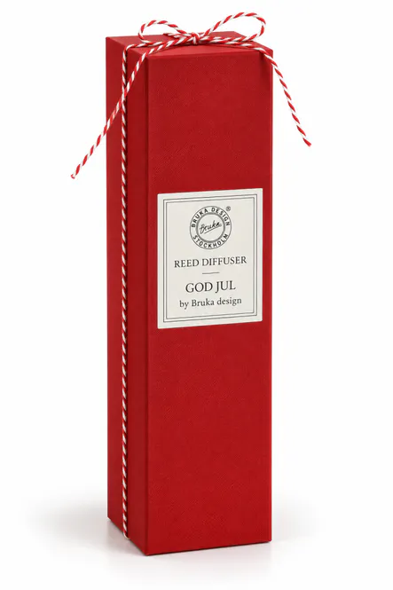 Hovedbilde Duftpinne BRUKA 7,5x28cm, God Jul, Rød