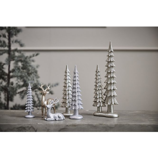 Hovedbilde Sisillia decoration deer 14.5cm. L. Gold Stående