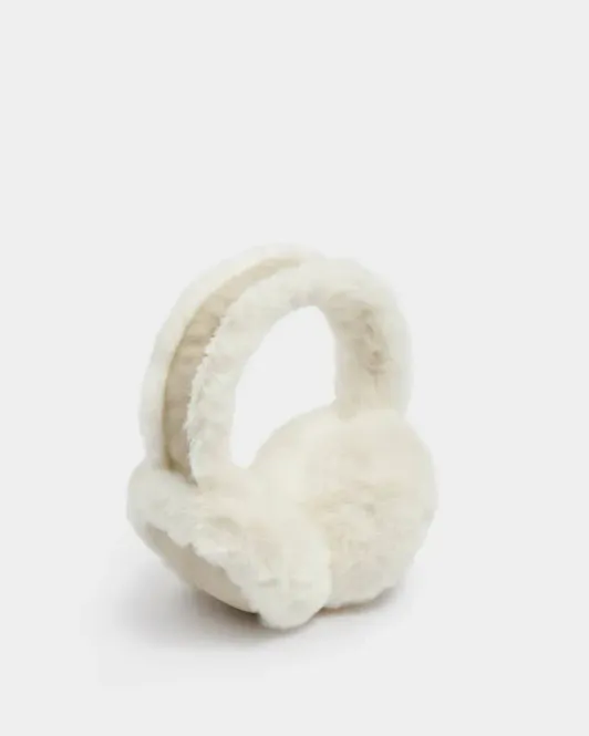 Hovedbilde FAUX SUEDE EARMUFFS TAUPE/CREAM