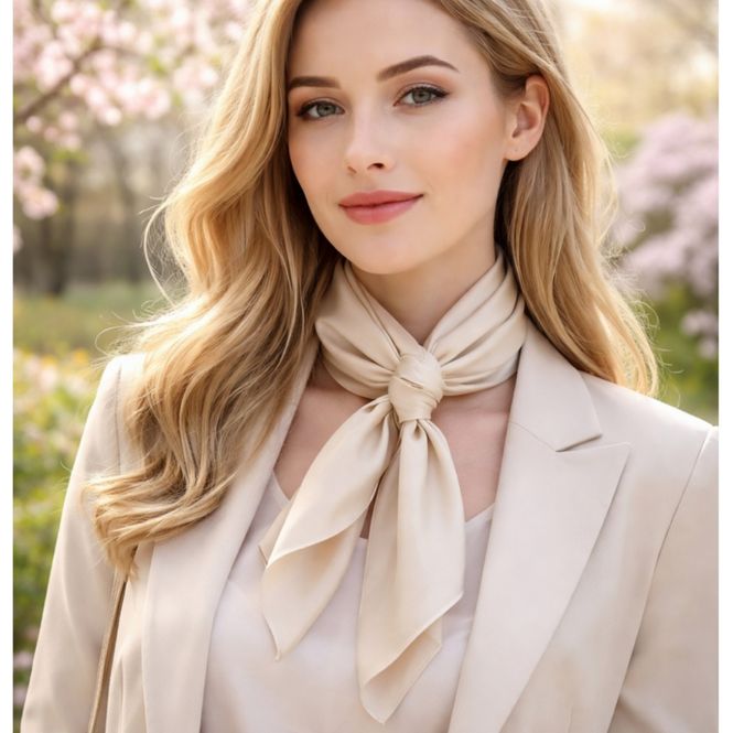 Hovedbilde Bandana Ensfarget - Taupe