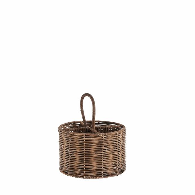 Hovedbilde Esther utensil holder 18X18X22 cm. Brown