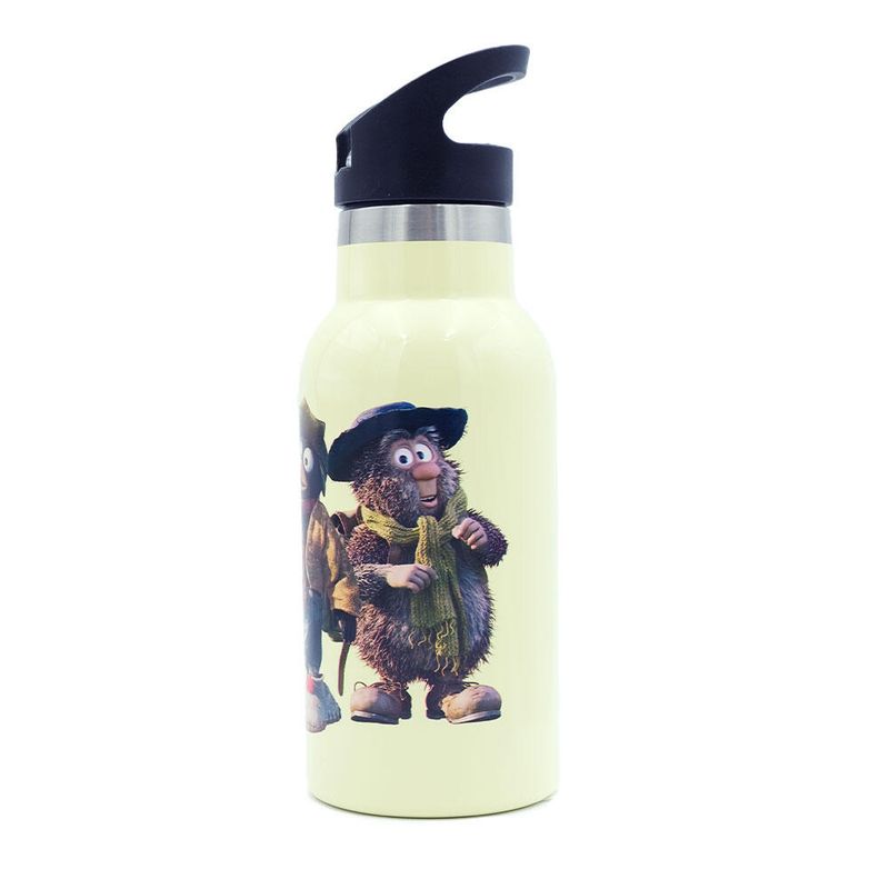 Flåklypa drikkeflaske Lys Gul - 350ml
