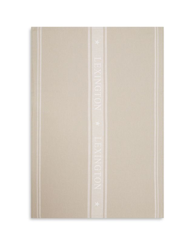 Icons star kjøkkenhåndkle Beige/White