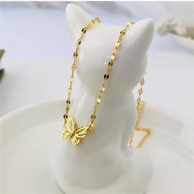 Hovedbilde Marina Butterfly Necklace 18K Gold