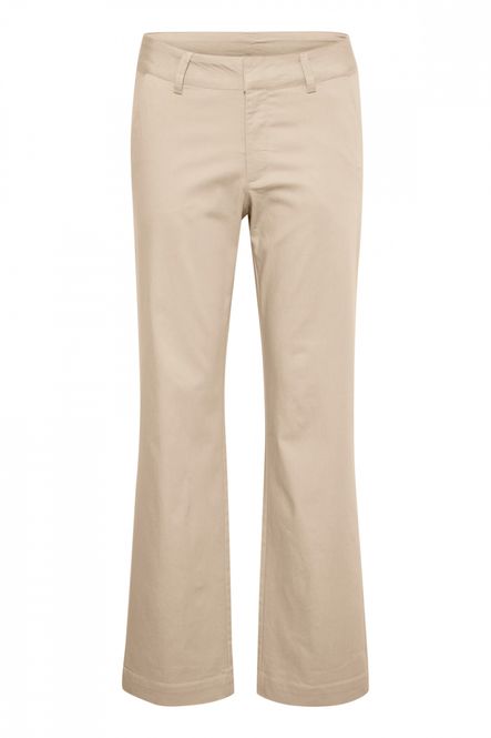 Hovedbilde Lea Flared chino pants - Feather Grey