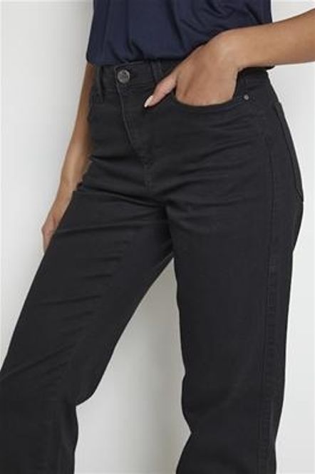 Hovedbilde Vicky Jeans straight - Black Deep