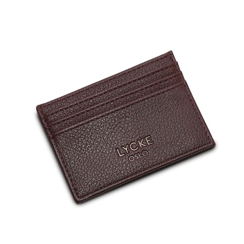 Cardholder Egersund Lycke Burgundy