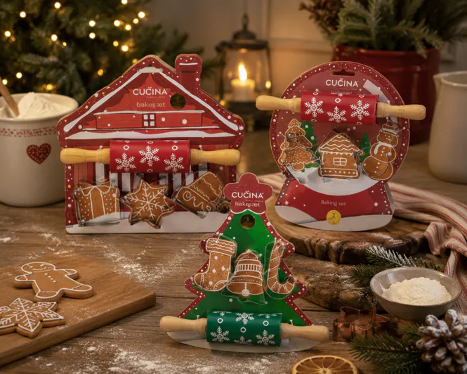 Hovedbilde Bakesett julemotiv kjevle 3 former