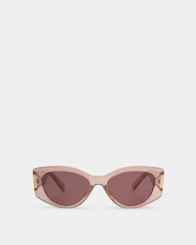 RIMINI SUNGLASSES Pink Transparent 
