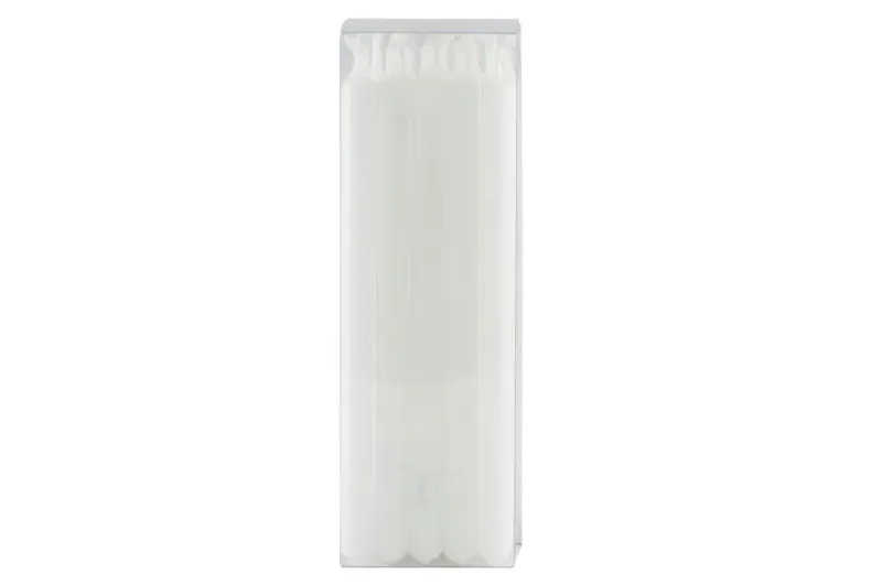 Kertelys Hvit 20stk Ø12,5x194mm