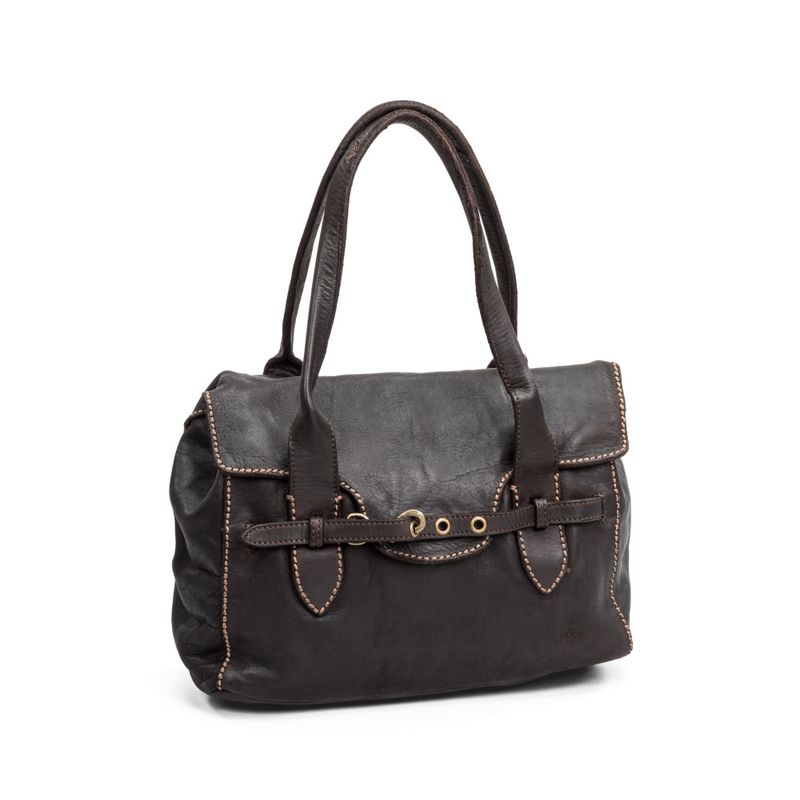Vintage Handbag Dark Brown