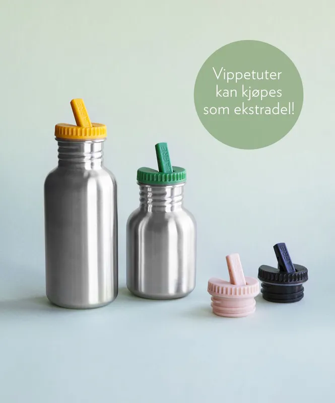 Stålflaske 500ml Gul