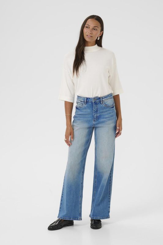KAmeadow HW Reg Fit Jeans Vintage Blue