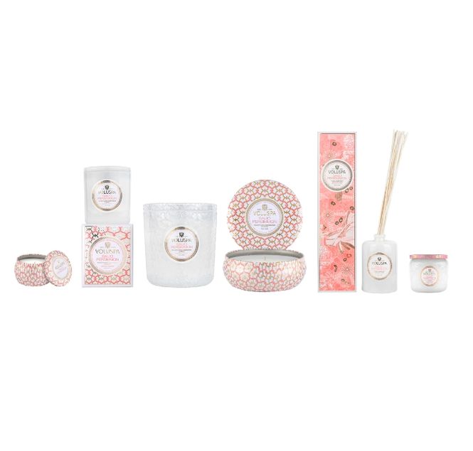 Hovedbilde Voluspa Saijo Persimmon boxed candle 60h 269g