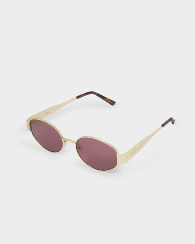 SIENA SUNGLASSES | Matte Gold / Tortoiseshell