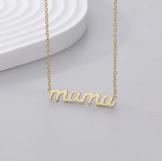 Hovedbilde Mama Necklace 18K Gold