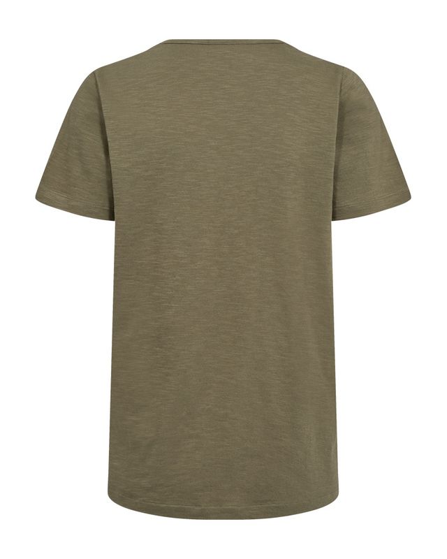 Sabina V SS Twist T-shirt