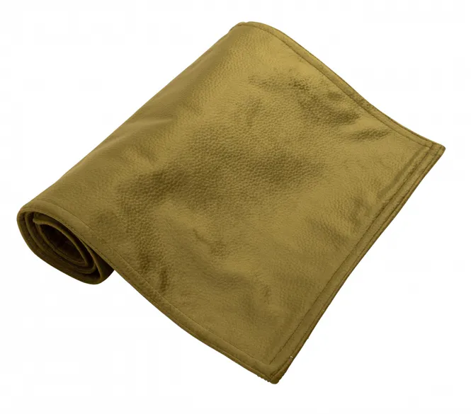 Hovedbilde Løper Velour Skinnlook 30x100cm Oliven