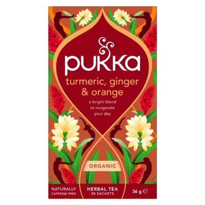 Hovedbilde Pukka Te Tumeric, ginger & orange