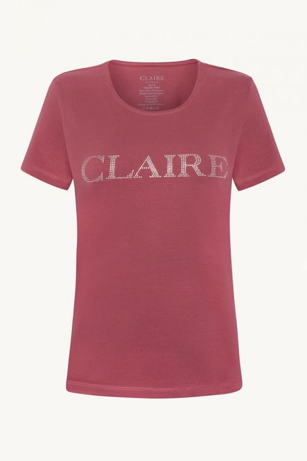 Hovedbilde Alanis Basis T-shirt m Logo - Rose wine