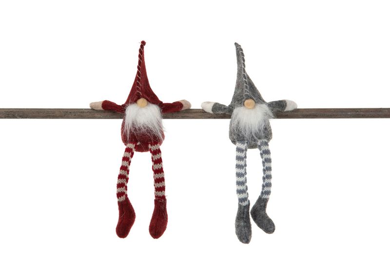Nisse med magnet, sittende