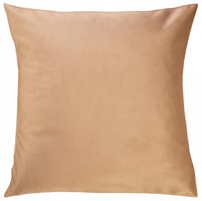 Hovedbilde Putetrekk Velur Skinnlook 45x45cm Brun